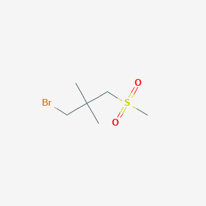 1-Bromo-3-methanesulfonyl-2,2-dimethylpropane