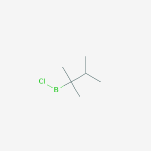 molecular formula C6H13BCl B14441941 Thexylchloroborane CAS No. 75030-54-5