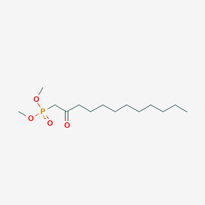 molecular formula C14H29O4P B14441942 Dimethyl (2-oxododecyl)phosphonate CAS No. 75584-12-2