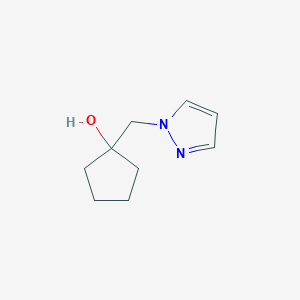 1-[(1H-pyrazol-1-yl)methyl]cyclopentan-1-ol