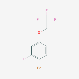 1-Bromo-2-fluoro-4-(2,2,2-trifluoroethoxy)-benzene