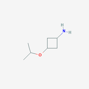 3-(Propan-2-yloxy)cyclobutan-1-amine