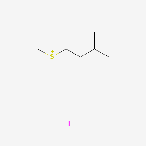 molecular formula C7H17IS B14442067 Isoamyldimethylsulfonium iodide CAS No. 73927-17-0