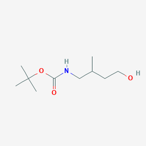 tert-butyl N-(4-hydroxy-2-methylbutyl)carbamate