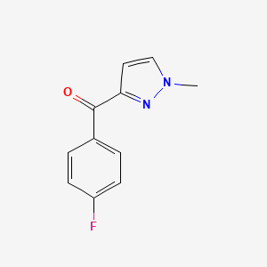 3-(4-fluorobenzoyl)-1-methyl-1H-pyrazole