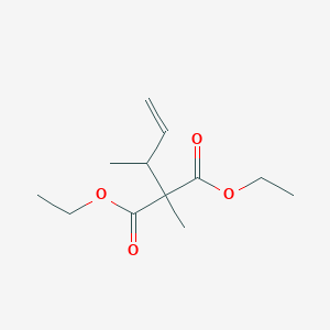 molecular formula C12H20O4 B14442262 Diethyl 2-(but-3-en-2-yl)-2-methylmalonate CAS No. 78331-64-3