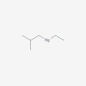 molecular formula C6H14Hg B14442473 Ethyl(2-methylpropyl)mercury CAS No. 78226-15-0
