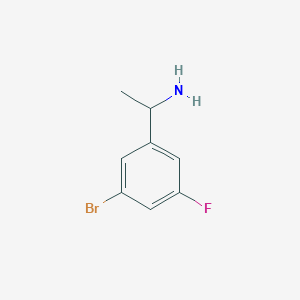 1-(3-Bromo-5-fluorophenyl)ethanamine