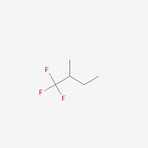 molecular formula C5H9F3 B14442593 1,1,1-Trifluoro-2-methylbutane CAS No. 75121-29-8