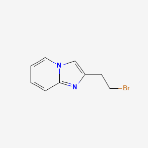 molecular formula C9H9BrN2 B1444266 2-(2-bromoethyl)imidazo[1,2-a]pyridine CAS No. 1260385-84-9