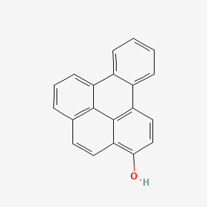 molecular formula C20H12O B14442767 Benzo(e)pyren-3-ol CAS No. 77508-02-2