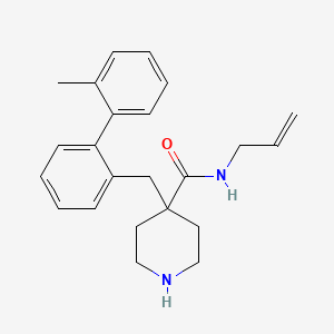 4-(2'-Methyl-biphenyl-2-ylmethyl)-piperidine-4-carboxylic acid allylamide