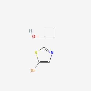 1-(5-Bromothiazol-2-yl)cyclobutanol