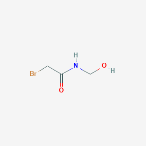 molecular formula C3H6BrNO2 B144429 2-Bromo-N-(hydroxymethyl)acetamide CAS No. 71990-02-8