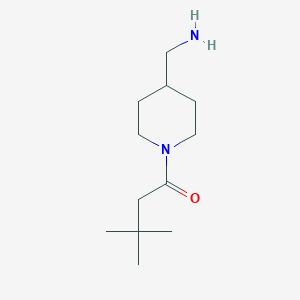 1-(4-(Aminomethyl)piperidin-1-yl)-3,3-dimethylbutan-1-one