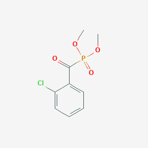 molecular formula C9H10ClO4P B14442955 Dimethyl (2-chlorobenzoyl)phosphonate CAS No. 76387-49-0