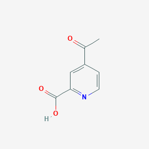 molecular formula C8H7NO3 B1444315 4-Acetylpicolinic acid CAS No. 20857-22-1