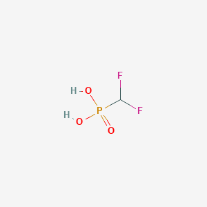 molecular formula CH3F2O3P B14443165 (Difluoromethyl)phosphonic acid CAS No. 74963-39-6