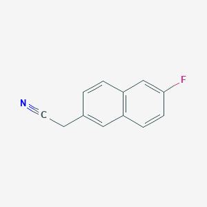 2-(6-Fluoronaphthalen-2-yl)acetonitrile