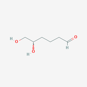 molecular formula C6H12O3 B14443442 (5S)-5,6-Dihydroxyhexanal CAS No. 74720-51-7