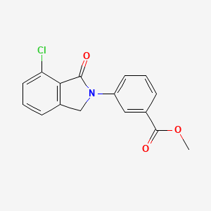 Methyl 3-(7-chloro-1-oxoisoindolin-2-yl)benzoate