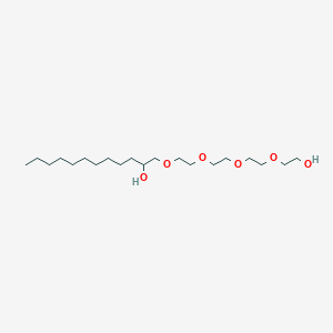 molecular formula C20H42O6 B14443615 3,6,9,12-Tetraoxatetracosane-1,14-diol CAS No. 75506-81-9