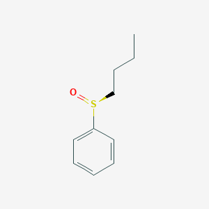 molecular formula C10H14OS B14443617 Benzene, [(S)-butylsulfinyl]- CAS No. 77448-93-2