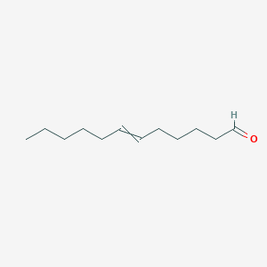 molecular formula C12H22O B14443637 Dodec-6-enal CAS No. 76261-02-4