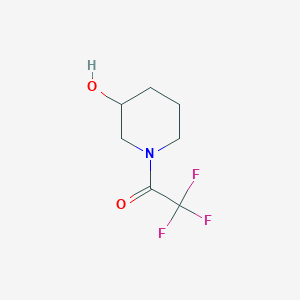 2,2,2-Trifluoro-1-(3-hydroxypiperidin-1-yl)ethanone