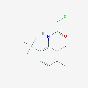 molecular formula C14H20ClNO B14443768 N-(6-tert-Butyl-2,3-dimethylphenyl)-2-chloroacetamide CAS No. 77485-61-1