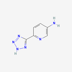 6-(1H-Tetrazol-5-yl)pyridin-3-amine