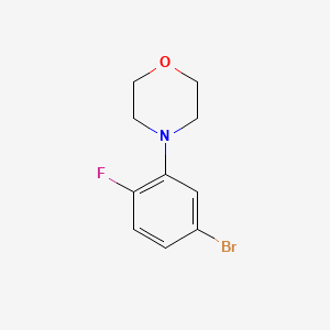4-(5-Bromo-2-fluorophenyl)morpholine