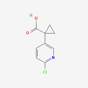 1-(6-Chloropyridin-3-YL)cyclopropanecarboxylic acid
