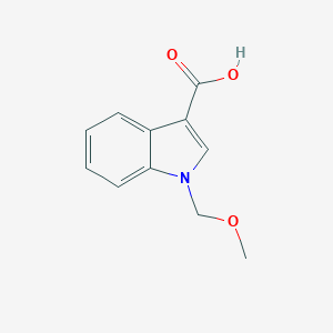 molecular formula C11H11NO3 B144441 1-(Methoxymethyl)indole-3-carboxylic acid CAS No. 135039-80-4