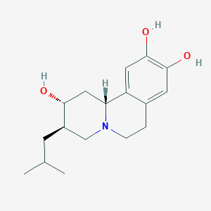 3alpha-(2-Methylpropyl)-1,2,3,4,6,7-hexahydro-11balphaH-benzo[a]quinolizine-2beta,9,10-triol
