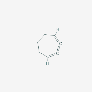 molecular formula C7H8 B14444179 Cyclohepta-1,2,3-triene CAS No. 79005-31-5