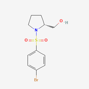 (R)-(1-(4-bromophenylsulfonyl)pyrrolidin-2-yl)methanol