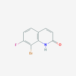 8-Bromo-7-fluoroquinolin-2(1H)-one