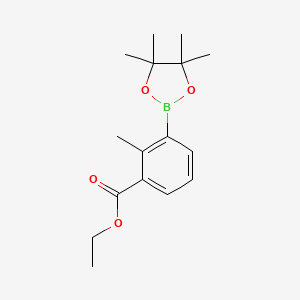 Ethyl 2-methyl-3-(4,4,5,5-tetramethyl-1,3,2-dioxaborolan-2-yl)benzoate