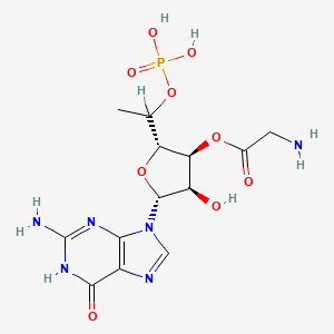 molecular formula C13H19N6O9P B14444218 Ggump CAS No. 78900-84-2