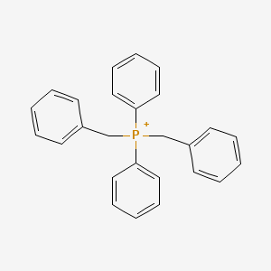 molecular formula C26H24P+ B14444276 Dibenzyl-diphenyl-phosphanium CAS No. 77382-18-4