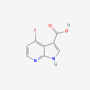 4-fluoro-1H-pyrrolo[2,3-b]pyridine-3-carboxylic acid
