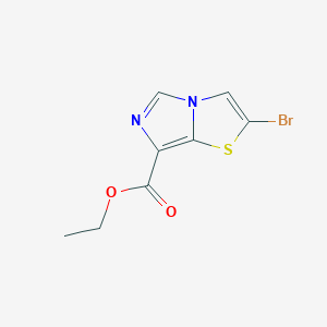 Ethyl 2-bromoimidazo[5,1-b]thiazole-7-carboxylate