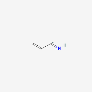 molecular formula C3H4N B14444365 Propenaldimine-1-yl CAS No. 74738-52-6