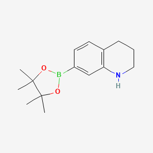 7-(4,4,5,5-Tetramethyl-1,3,2-dioxaborolan-2-yl)-1,2,3,4-tetrahydroquinoline