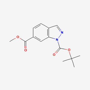 1-tert-Butyl 6-methyl 1H-indazole-1,6-dicarboxylate