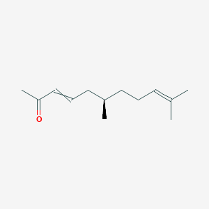 molecular formula C13H22O B14444455 (6R)-6,10-Dimethylundeca-3,9-dien-2-one CAS No. 76832-12-7