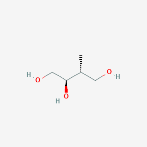 molecular formula C5H12O3 B14444489 (2R,3R)-3-methylbutane-1,2,4-triol CAS No. 74213-65-3