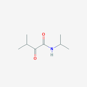 3-methyl-2-oxo-N-(propan-2-yl)butanamide