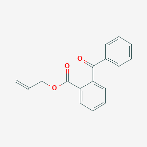 molecular formula C17H14O3 B14444575 Prop-2-en-1-yl 2-benzoylbenzoate CAS No. 76348-57-7